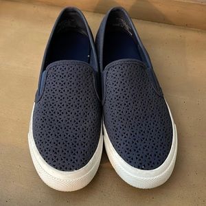 Sperry Slip On Sneakers - Navy